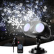 Outdoor Snowflake Projector Lights, IP65 Christmas Snow Projector, Rotating Dynamic Snow Landscape Projection Lamp with Remote Control, for Halloween, Xmas, Year, Parties, Weddings, and Patios