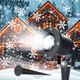 Christmas Projector Lights Outdoor - LED Lights Snowflake Projections, Waterproof & Snowproof Holiday Decorations