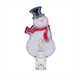 Novelty Lights LED Snowman Christmas Decoration Night Light with Swivel Plug