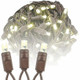 ‎Novelty Lights 50FT 100 LED String Lights, Permanent Led Light String Christmas Lights Outdoor Commercial Grade LED Bulbs With 40,000 Hours Rating, String Lights For Outside (Warm White)