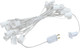 Novelty Lights Clear Hanging Incandescent Christmas String Lights - Retro Traditional C9 Indoor/Outdoor Light Set w/ 25 Mini Bulbs For Roof Lines, Patios (White Wire, 25' Long) Novelty Lights Clear Hanging Incandescent Christmas String Lights - Retro Traditional C9 Indoor/Outdoor Light Set w/ 25 Mini Bulbs For Roof Lines, Patios (White Wire, 25' Long)