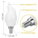 E12 Flame Bulbs 12 Pack, 3 Mode LED Candelabra 2.0 Watt Warm White Chandelier 1800k Candle Light Bulbs, Flame Tip for Christmas Party Decorations E12 Flame Bulbs 12 Pack, 3 Mode LED Candelabra 2.0 Watt Warm White Chandelier 1800k Candle Light Bulbs, Flame Tip for Christmas Party Decorations