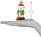 Old World Christmas S'Mores Snowman Glass Blown Ornament for Christmas Tree