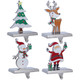 Christmas Tree Stocking Holders for Fireplace Mantle Reindeer Mantle Stocking Hangers Snowman Sturdy Stocking Hook Santa Claus Christmas Ornaments Holder Fireplace Home Decoration (4,C-Multi Holder) Christmas Tree Stocking Holders for Fireplace Mantle Reindeer Mantle Stocking Hangers Snowman Sturdy Stocking Hook Santa Claus Christmas Ornaments Holder Fireplace Home Decoration (4,C-Multi Holder)