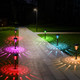 Solar Pathway Lights, Solar Garden Light Longer Lighting IP67 Waterproof 2 Lighting Modes&High-Brightness LED Path Lights for Outdoor Walkway Yard, Christmas Decor (6)