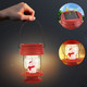 Outable Hanging Solar Lights Outdoor - 2 Pack Snowman Red Solar Lantern Powered Waterproof Led Lanterns Vintage Design for Landscape Yard Garden Pathway Pavilion Christmas Decoration (Warm Lights) Outable Hanging Solar Lights Outdoor - 2 Pack Snowman Red Solar Lantern Powered Waterproof Led Lanterns Vintage Design for Landscape Yard Garden Pathway Pavilion Christmas Decoration (Warm Lights)