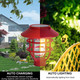 Christmas Solar Pathway Lights Outdoor, 6 Pack Waterproof Garden Led Landscape Stake Light, Auto On Off Warm White Red Path Lights for Yard Patio Driveway Walkway Christmas Solar Pathway Lights Outdoor, 6 Pack Waterproof Garden Led Landscape Stake Light, Auto On Off Warm White Red Path Lights for Yard Patio Driveway Walkway