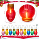 Jumbo Outdoor Christmas Lights,16FT C9 Jumbo Xmas String Lights Decorations Waterproof Hanging Lights with 10 Large Clear Multicolor Bulb for Outdoor Porch Patio Eave Xmas Roof Decoration Jumbo Outdoor Christmas Lights,16FT C9 Jumbo Xmas String Lights Decorations Waterproof Hanging Lights with 10 Large Clear Multicolor Bulb for Outdoor Porch Patio Eave Xmas Roof Decoration