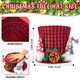 Christmas Tree Topper, Red and Black Buffalo Plaid Top Hat Christmas Tree Decorations Santa Gnome Ornaments Large Christmas Hat Tree Toppers Decor for X'Mas Home Party Supplies Festive Xmas Idea Christmas Tree Topper, Red and Black Buffalo Plaid Top Hat Christmas Tree Decorations Santa Gnome Ornaments Large Christmas Hat Tree Toppers Decor for X'Mas Home Party Supplies Festive Xmas Idea