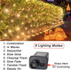 Warm White Net Lights, 360 LED Christmas Net Lights Outdoor, 21ft x 5ft Large Net Mesh String Lights, 8 Modes Twinkle Lights Connectable Plug in for Bushes Halloween Hedge Yard Garden Party Decor