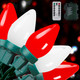 C7 Bulbs Christmas String Lights with Remote - 50 LED 26ft Battery String Lights - Fairy Christmas Lighting for Garden Decor Bedroom Porch Xmas Ornament Christmas Decorations - Red White C7 Bulbs Christmas String Lights with Remote - 50 LED 26ft Battery String Lights - Fairy Christmas Lighting for Garden Decor Bedroom Porch Xmas Ornament Christmas Decorations - Red White