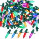 60 Pcs Christmas LED Replacement Bulb Mini Wide Angle LED Xmas Bulb LED Tree Light Bulb Outdoor String Light Replacement Bulb for Christmas Garden Tree Party Decor (Green Base with Multi Color Bulb) 60 Pcs Christmas LED Replacement Bulb Mini Wide Angle LED Xmas Bulb LED Tree Light Bulb Outdoor String Light Replacement Bulb for Christmas Garden Tree Party Decor (Green Base with Multi Color Bulb)