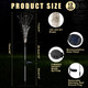 Retisee 12 Pcs LED Firework Lights Colorful Waterproof Solar Lights 8 Lighting Modes Fairy Fireworks Lamp for Holiday Backyard Garden Patio Parties Walkway Decor Retisee 12 Pcs LED Firework Lights Colorful Waterproof Solar Lights 8 Lighting Modes Fairy Fireworks Lamp for Holiday Backyard Garden Patio Parties Walkway Decor