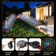 Retisee 12 Pcs LED Firework Lights Colorful Waterproof Solar Lights 8 Lighting Modes Fairy Fireworks Lamp for Holiday Backyard Garden Patio Parties Walkway Decor Retisee 12 Pcs LED Firework Lights Colorful Waterproof Solar Lights 8 Lighting Modes Fairy Fireworks Lamp for Holiday Backyard Garden Patio Parties Walkway Decor