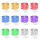 12 Pack Fairy Lights Battery Operated String Lights，7FT 20LED Waterproof Silver Wire Christmas Lights Outdoor,Firefly Mini Lights for Bedroom Party Birthday Wedding Indoor Decorations.