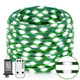 180 LED Christmas Lights Outdoor Waterproof Plug in Christmas Tree Lights with Remote Timer 8 Modes Green Wire Fairy Lights for Garden Patio Yard Xmas Decorations String Light (Cool White)