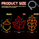 ROCEEI 3 Pcs Thanksgiving Neon Sign, Maple Leaf Neon LED Lights Plant Neon Lights USB Wall Bar Living Room Decor for Fall Christmas Party Holiday Night Bedroom s ROCEEI 3 Pcs Thanksgiving Neon Sign, Maple Leaf Neon LED Lights Plant Neon Lights USB Wall Bar Living Room Decor for Fall Christmas Party Holiday Night Bedroom s