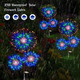 6 Pcs Solar Garden Fireworks Lights Outdoor 210 LED 18 Fireworks 3 Head Design Solar Lights Waterproof Solar Powered Christmas Firework Lights for Garden Yard Pathway Patio Decoration 6 Pcs Solar Garden Fireworks Lights Outdoor 210 LED 18 Fireworks 3 Head Design Solar Lights Waterproof Solar Powered Christmas Firework Lights for Garden Yard Pathway Patio Decoration