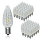 50 Pack C9 Led Replacement Christmas Light Bulb, 0.6W C9 Shatterproof Led Bulbs for Christmas String Light, E17 Intermediate Base, Commercial Grade Light Bulbs, Warm White 2700K