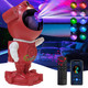 Galaxy Projector for Kids Room, Astronaut Starry Night Light with Bluetooth Sound Effects,360° Adjustable with Remote, Star Galaxy Projector for Room Decoration,Holiday,Christmas,Halloween