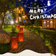 Sabary 50 Set Christmas Luminary Bags with Flameless Candles LED Tea Lights Paper Xmas Luminaries Bags Outdoor Red and Green with Tree, Snowman, Gnome Design for Christmas Party (Snowman)