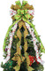 Christmas Tree Topper,45"x12" Large Green Christmas Bow Tree Decor, Red Green Dot Polyester Bow for Xmas Ornament for Family, Wedding, Indoor Outdoor Thanksgiving Christmas Decoration Christmas Tree Topper,45"x12" Large Green Christmas Bow Tree Decor, Red Green Dot Polyester Bow for Xmas Ornament for Family, Wedding, Indoor Outdoor Thanksgiving Christmas Decoration
