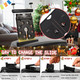 Christmas Projector Lights Outdoor d Brighter Christmas Projector Waterproof Holiday Snowflake Projector Light for Christmas Halloween Holiday Party Garden Decor (12 Slides 10 Colors)
