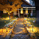 SOLPEX Solar Lights Outdoor Waterproof, Solar Garden Lights,Pathway Lights Solar Powered,Landscape Lighting,Outdoor Lights for Yard, Garden, Pathway, Patio, Walkway, Driveway, 8 Pack(Warm White)