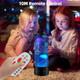 Jellyfish Lamp, Jellyfish Lamp for Kids 17 Colors Changing with Remote Control, USB Powered Jellyfisha Lamps for Adults, Jelly Fish Light Lamp Christmas Halloween s for Teen Boys Room Decoration