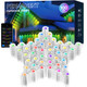 Permanent Christmas Lights Outdoor 100ft, Permanent Outdoor Lights with App/Remote Control, Smart Eave Lights with 72 LED Beads, IP67 Waterproof Outdoor Lighting for Holiday, Christmas, Daily