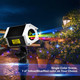 Christmas Laser Projector Lights Outdoor, 7 Color Firefly Projection Lights with Remote Controller, Outdoor Waterproof Indoor Patio Garden Landscape Decor Tree Decoration