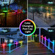 T-SUN Solar Post Cap Lights Color Changing Halloween Fence Post Cap Light with 4 Lighting Modes, 4x4 5x5 6x6 Wooden/Vinyl Post Cap Solar Light Outdoor for Deck Garden Porch Patio (6 Pack) T-SUN Solar Post Cap Lights Color Changing Halloween Fence Post Cap Light with 4 Lighting Modes, 4x4 5x5 6x6 Wooden/Vinyl Post Cap Solar Light Outdoor for Deck Garden Porch Patio (6 Pack)