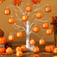 Tigeen 24 Pcs Fall Pumpkin Ornaments Pumpkin Ball Ornaments for Tree Fall Hanging Tree Decorations Thanksgiving Ornament for Small Tree Pumpkin Tree Decor for Halloween (Classic Pumpkin) Tigeen 24 Pcs Fall Pumpkin Ornaments Pumpkin Ball Ornaments for Tree Fall Hanging Tree Decorations Thanksgiving Ornament for Small Tree Pumpkin Tree Decor for Halloween (Classic Pumpkin)