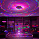 Disco Ball Light, 5 Inch Mirror Disco Ball Light Diffuser, 360° Rotating Small Disco Ball Lights Christmas Lights for Parties Indoor.Birthday, Halloween Christmas Party Decorations