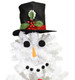 Tree Buddees Cute Snowman Christmas Tree - 5 Foot Tall - Accessories Included