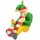 Tree Buddees Candy Cane Bong Elf Funny Weed Christmas Ornament