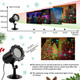 Treela 4 Pack Christmas Projector Lights Outdoor Decorations, Christmas Star Light Waterproof Holiday Projector LED Spotlights with Remote for Xmas Decor (Cute Star)