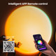 Sunset Lamp Projector with Remote Control, Multiple Colors LED APP Control Sunset Light Three Control Methods Night Light for Room Decor/Christmas s/Photography/Party/Bedroom Decor Sunset Lamp Projector with Remote Control, Multiple Colors LED APP Control Sunset Light Three Control Methods Night Light for Room Decor/Christmas s/Photography/Party/Bedroom Decor
