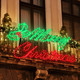 Large Merry Christmas Neon Light 49" x 26" 630 LED Christmas Green and Red Lighted Sign Outdoor LEDs Christmas Decorations for Outdoor Home Wall Door Holiday Party Hanging Decor
