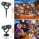 Christmas Projector Lights Outdoor - d Double Head Brighter Waterproof LED Snowflake Projector Lights for Outdoor & Indoor Parties, Garden, Patio, and Christmas Decorations