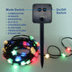 Outdoor Solar String Lights - 27FT, 40 LED Solar Garden Lights Outdoor, Waterproof Solar String Lights Outdoor, Multi-Color 8 Function Garden Fairy Lights, Solar-40L-Star Outdoor Solar String Lights - 27FT, 40 LED Solar Garden Lights Outdoor, Waterproof Solar String Lights Outdoor, Multi-Color 8 Function Garden Fairy Lights, Solar-40L-Star