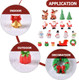 UPKOCH 18PCS Christmas Miniature Figurines, Resin Santa Snowman Ornaments, Xmas Tree Decorations, Mixed Style for Home Party, Fish Tank, Cake Toppers, Assorted Color UPKOCH 18PCS Christmas Miniature Figurines, Resin Santa Snowman Ornaments, Xmas Tree Decorations, Mixed Style for Home Party, Fish Tank, Cake Toppers, Assorted Color