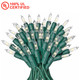 100 Christmas Mini Lights - 24.8 ft / 7.5m - 120V - Warm White Bulbs 2800K - Green Wire - 120V - End to End Connection - Indoor & Outdoor Use - Light Strings for Christmas Tree and Year Decoration 100 Christmas Mini Lights - 24.8 ft / 7.5m - 120V - Warm White Bulbs 2800K - Green Wire - 120V - End to End Connection - Indoor & Outdoor Use - Light Strings for Christmas Tree and Year Decoration