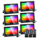Ustellar 6 Pack 25W LED Flood Light 250W Equivalent Color Changing RGB Floodlight Indoor Outdoor Spotlight Warm White 2700K Remote IP66 Waterproof Uplighting Event Wedding Christmas Party Strobe Stage Ustellar 6 Pack 25W LED Flood Light 250W Equivalent Color Changing RGB Floodlight Indoor Outdoor Spotlight Warm White 2700K Remote IP66 Waterproof Uplighting Event Wedding Christmas Party Strobe Stage