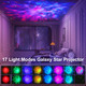 Star Projector Galaxy Light Projector - 3 in 1 Galaxy Projector with Bluetooth Speaker, Light Projector for Bedroom with Remote and Timer, Kids Room Decor for Christmas, Birthdays (5.98inch Grey)