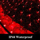Net Light Christmas Lights Red, Tree Mesh Lights Outdoor Plug in Hanging String Lights for Xmas, Halloween, Garden, Walkway, Bushes Decor-9.8ft x 6.6ft(Red)
