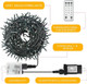 Christmas Lights, 300 LEDs 105FT Color Changing Christmas Tree Lights with 11 Modes Outdoor String Lights for Christmas Party Wedding Decor Christmas Lights, 300 LEDs 105FT Color Changing Christmas Tree Lights with 11 Modes Outdoor String Lights for Christmas Party Wedding Decor