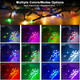 Multi-Color RGB Christmas String Lights with Remote, 200 LEDs 65.6 FT 128 Modes Color Changing Christmas Tree Lights, Waterproof Christmas String Lights for Xmas House Indoor Outdoor Garden Decoration