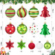 60Pcs Christmas Tree Decorations, Christmas Ball Ornaments, Red and Green Christmas Ornaments, 2.4IN White Christmas Ornaments Set, Glittering Hanging Decor for Xmas Tree Topper Holiday Decorations 60Pcs Christmas Tree Decorations, Christmas Ball Ornaments, Red and Green Christmas Ornaments, 2.4IN White Christmas Ornaments Set, Glittering Hanging Decor for Xmas Tree Topper Holiday Decorations