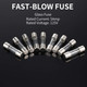 40 Pieces Replacement Fuses for Christmas Lights C9, C7 and G40 Fast-Blow Glass Fuse 5 Amp 110/ 125V TS-C7 Glass Fuses Fast Acting Cartridge Fuse Quick Blow Glass Tube Fuse 0.2 x 0.78 Inch (5 x 20 mm) 40 Pieces Replacement Fuses for Christmas Lights C9, C7 and G40 Fast-Blow Glass Fuse 5 Amp 110/ 125V TS-C7 Glass Fuses Fast Acting Cartridge Fuse Quick Blow Glass Tube Fuse 0.2 x 0.78 Inch (5 x 20 mm)